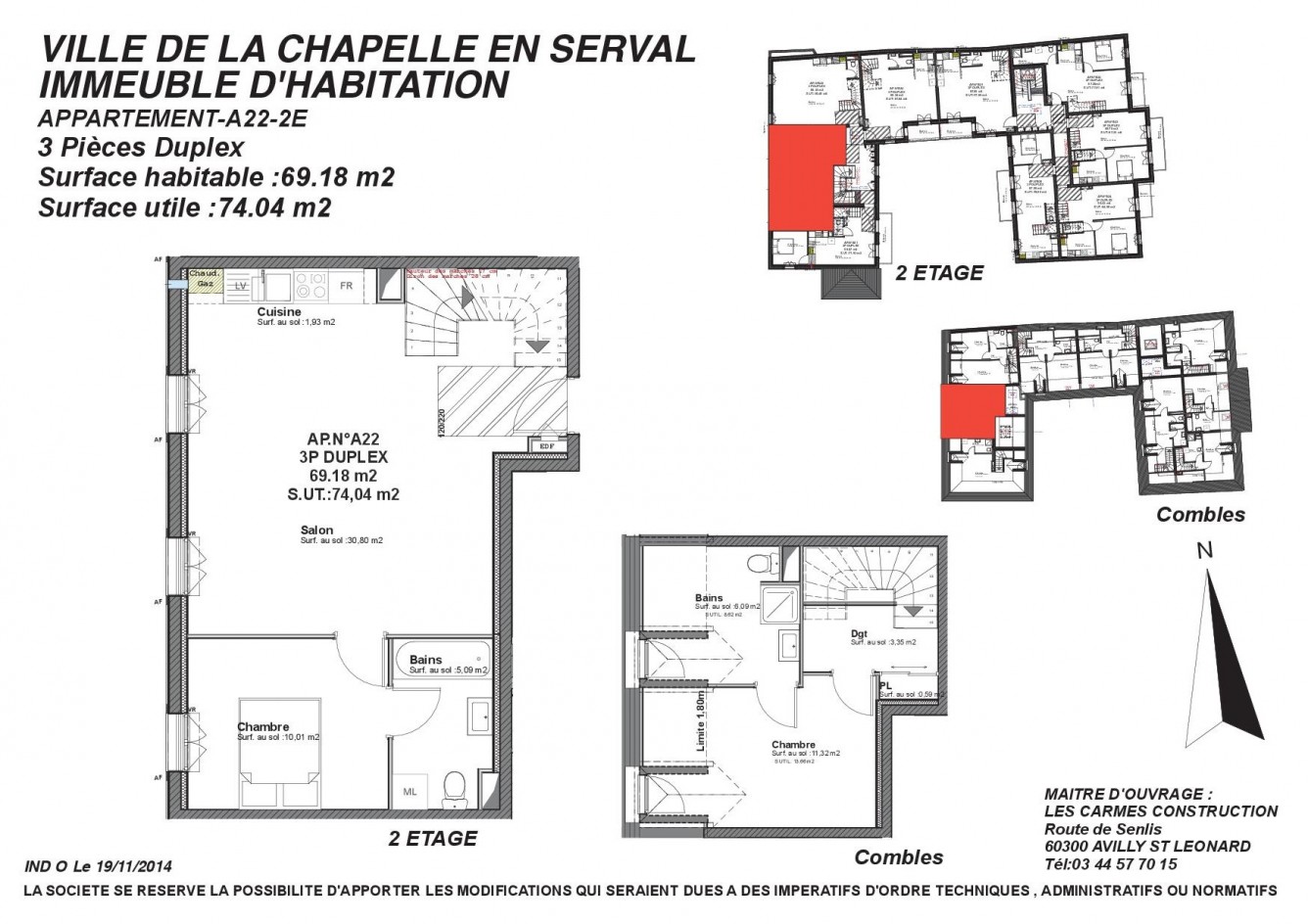 La Chapelle en Serval A22
