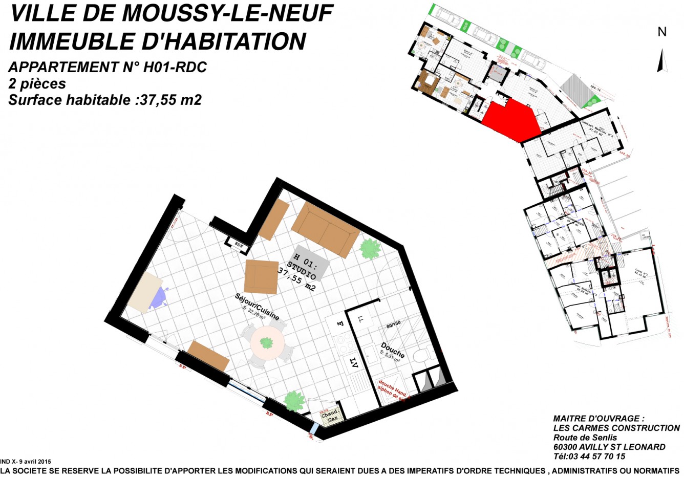 Moussy le Neuf Bat H n°1